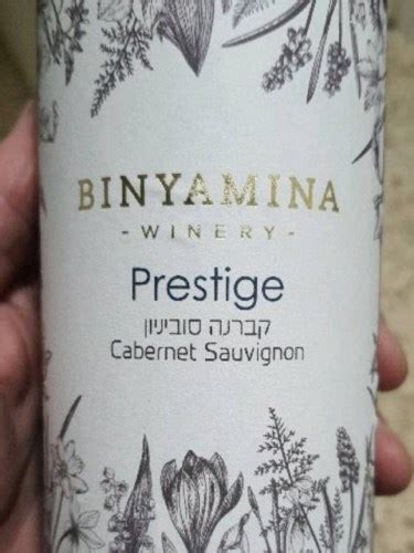 Binyamina Prestige Cabernet Sauvignon Vivino Canada