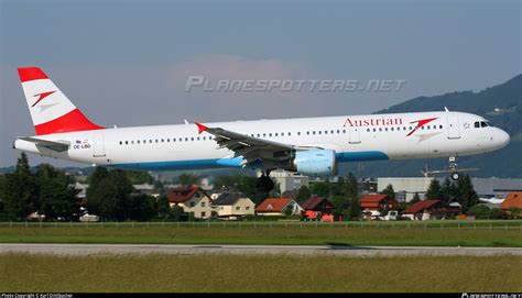 OE LBD Austrian Airlines Airbus A321 211 Photo By Karl Dittlbacher ID