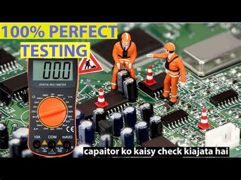 How To Test Capacitor Using Digital Multimeter Capacitor Check Kaise