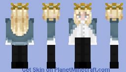 Blonde Queen Minecraft Skin