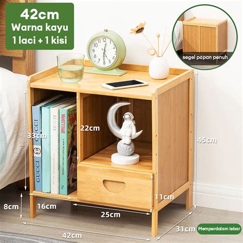 Jual Meja Nakas Minimalis Bedside Table Lemari Nakas Kayu Meja Nakas