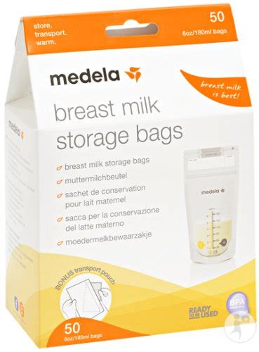 Sachets De Conservation Medela Lait Maternel