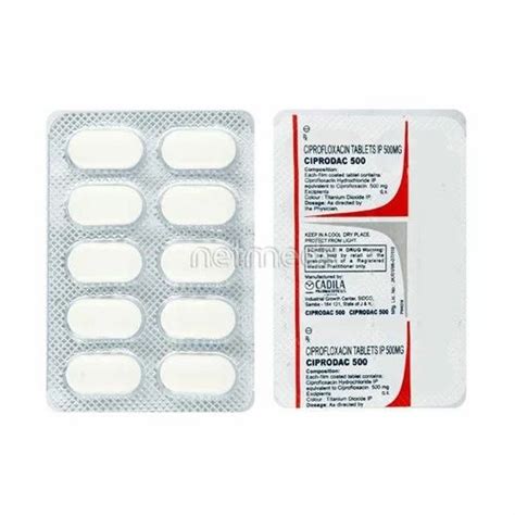 Ciprodac Ciprofloxacin Tablets I P At Rs Stripe In Nagpur Id