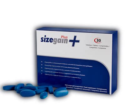 Pastillas Para Alargar El Pene Sizegain Plus Lat