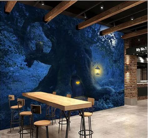 3d Wallpaper Custom Mural Non Woven 3d Room Wallpaper Moonlight