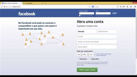 Como Criar Uma Conta No Facebook Sem Usar O Telefone Youtube