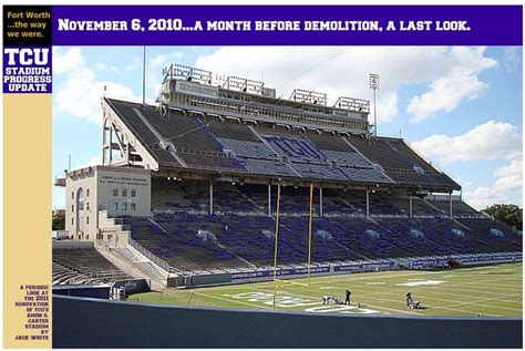Tcu Old Stadium Tcu Stadium Fort Worth
