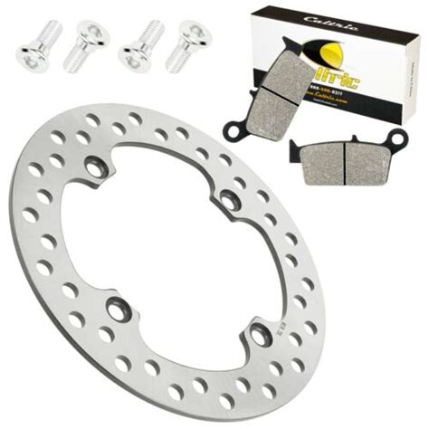 Rear Brake Disc Rotor W Brake Pad Fits Honda CR125R CR250R CR500R 1990