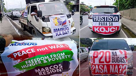 Motorcade Isinagawa Sa Cagayan De Oro City Para Sa National Day Of