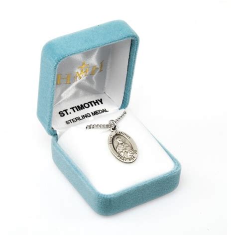 St Timothy Medal - Etsy