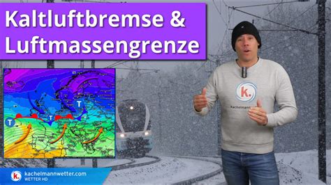 Kaltluft Wird Ausgebremst Luftmassengrenze Mit Regen Und Schnee