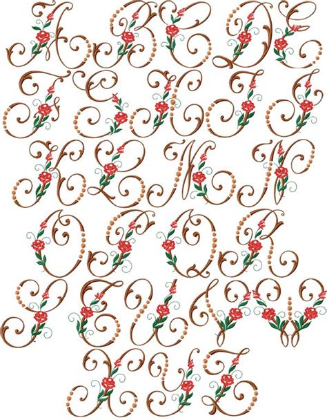 Heirloom Embroidery Fonts Embroidery Designs Machine Embroidery