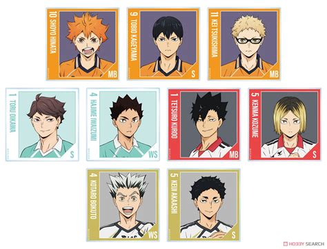 Haikyu Tetsuro Kuroo Second Uniform Ver Acrylic Coaster Anime Toy