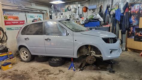 Покрасили калину. Замутили техничку. - YouTube