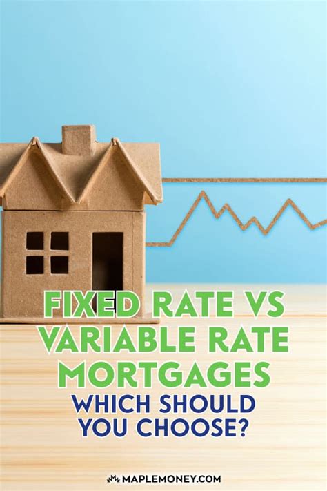 Fixed Rate Vs Variable Rate Mortgages Which Should You Choose