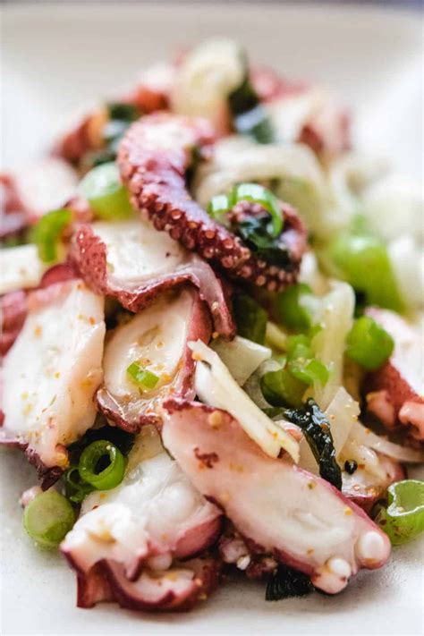 Octopus Poke Recipe Tako Poke Recipe How To Cook Octopus Hawaiian