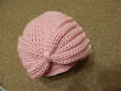 Turbante Y Mo O Crochet Gorro Para Beb De Ganchillo Ganchillo Beb