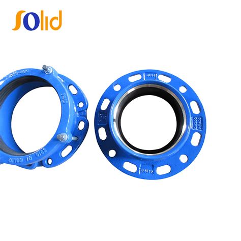 Iso2531 Fbe Epoxy Coating Ductile Iron Flexible Transition Couplings China Flange Adaptor And