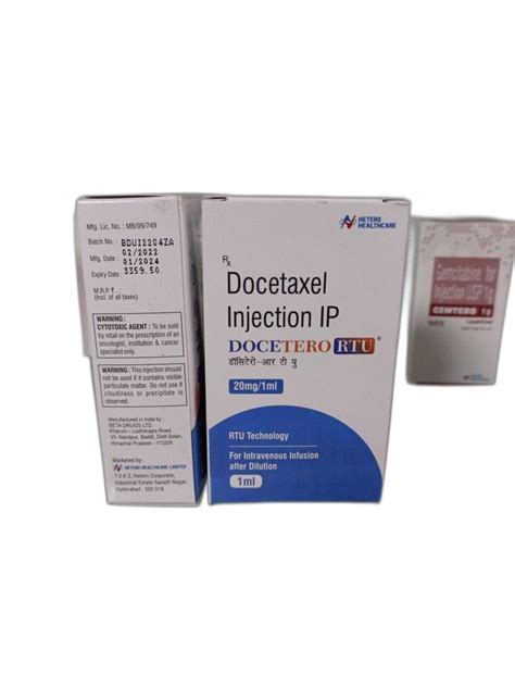 Docetaxel Injection Mg At Rs Vial Taxotere In Bengaluru Id