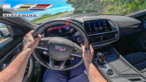 2023 Cadillac Ct5 V Blackwing Pov Drive Review Youtube