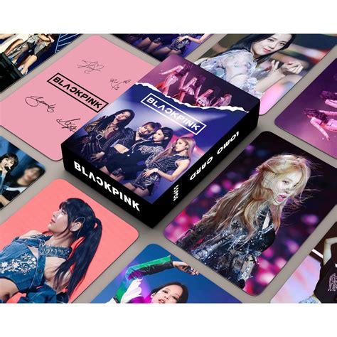 Thẻ Lomo Card Blackpink Bo Góc World Tour Album Thần Tượng Kpop Loang