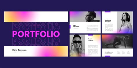 Contoh Website Portfolio Dengan Desain Keren