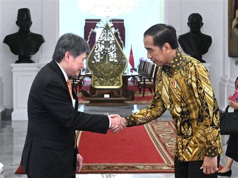 Presiden Jokowi Terima Sekjen ASEAN Dato Lim Jock Hoi Sekretariat Negara