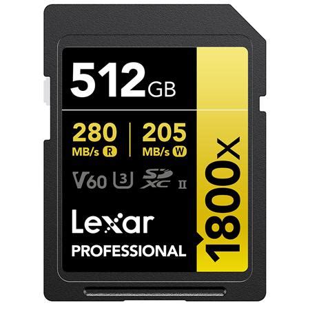 Lexar Gold Series Professional X Gb Uhs Ii Sdxc Memory Card