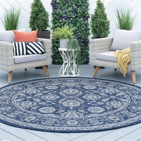 bliss rugs malia traditional indooroutdoor  area rug walmart