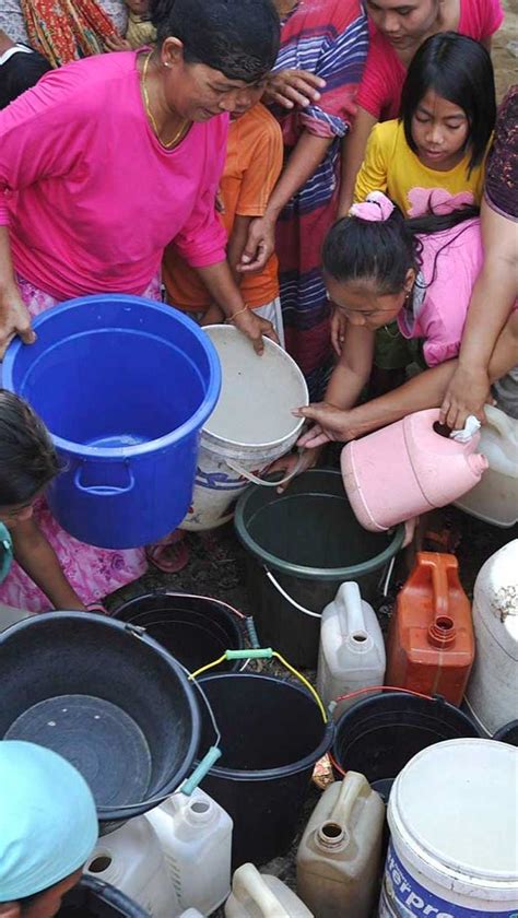 Kekeringan Akibat El Nino Picu Krisis Air Bersih Di Serang Pasokan Air