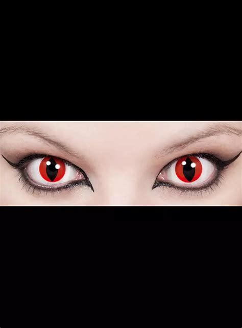 Cat Eye Red Special Effect Contact Lens