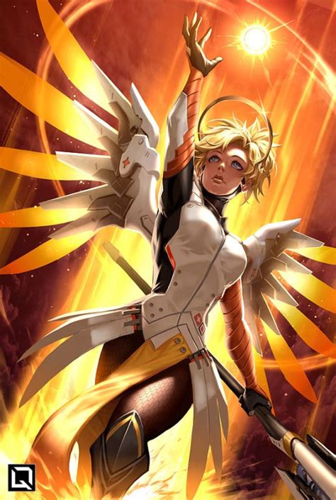 Mercy Overwatch Overwatch Mercy Overwatch Fan Art Overwatch