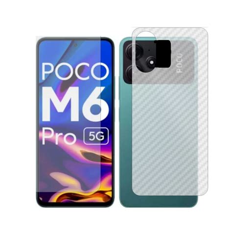 Jual Garskin Carbon Poco M Pro G Back Soft Skin Karbon Fiber Film