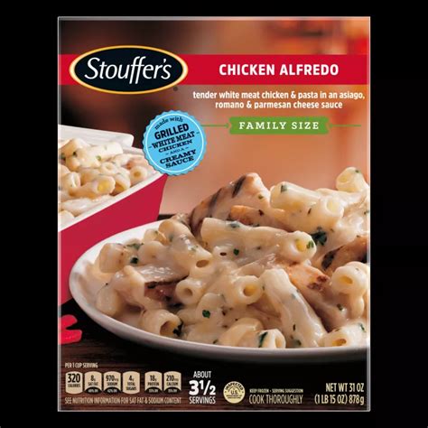 Stouffers Chicken Fettuccini Alfredo Frozen Meal Oz