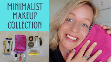 Minimalist Makeup Collection Simple Essentials