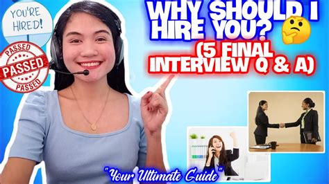 Top 10 Call Center Final Interview Questions And Answers 2020 Part I Nayumi Cee 🌸 Youtube