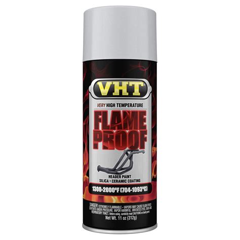 Vht Flat Aluminum Flameproof High Heat Paint Oz