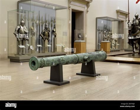 Cannon (Bastard Culverin) Made for Henry II, King of France, French, ca. 1550 Stock Photo - Alamy