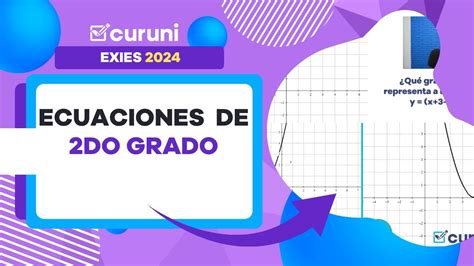 9 Ecuaciones De 2do GradoExIES Nuevo Exani II 2024 Dr Vidales