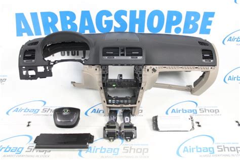 Airbag Set Dashboard Beige Skoda Yeti 2009 Airbag Shop