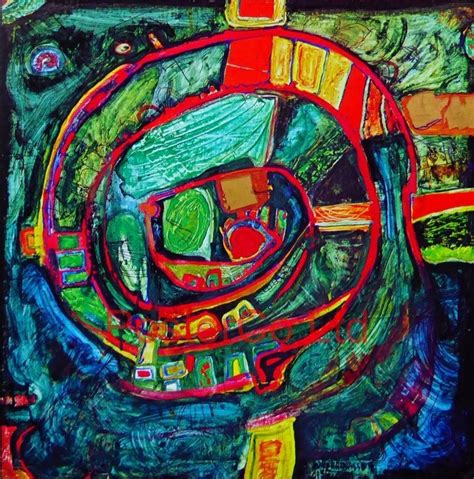 Famous Artists And Their Circles 7 Friedensreich Hundertwasser An