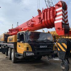 Sany Sany Stc Used Hydraulic Ton Mounted Truck Crane Mobile