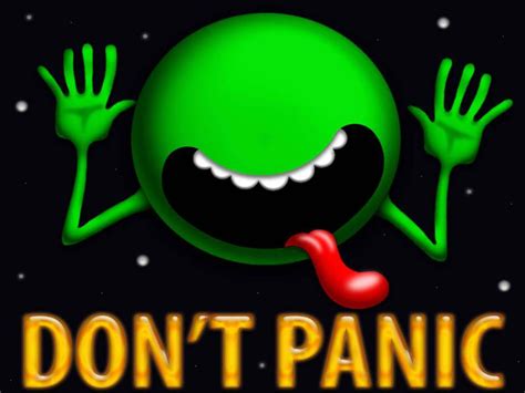 Dont Panic Wallpapers Top Free Dont Panic Backgrounds Wallpaperaccess