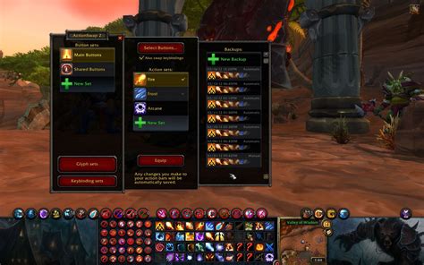 Actionswap Action Bar Mods World Of Warcraft Addons