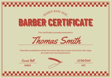 Personaliza Y Descarga Esta Plantilla De Retro Cool Professional Barber