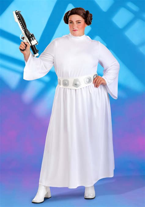 Plus Size Womens Premium Princess Leia Costume Star Wars Costumes