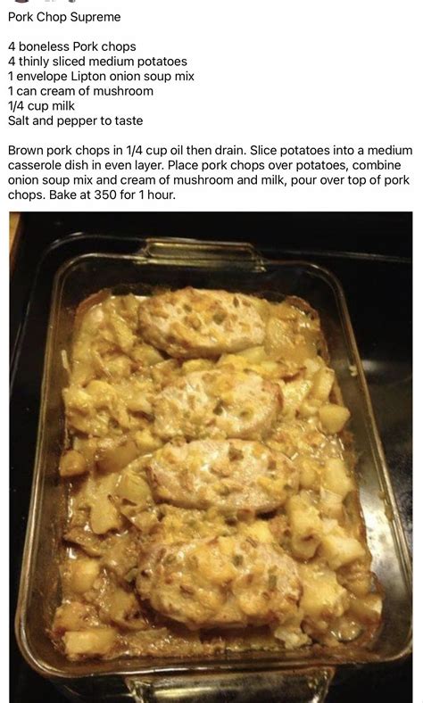 Pork chop stuffing casserole – Artofit