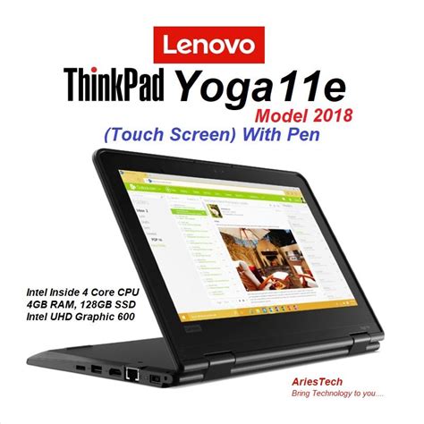 Lenovo ThinkPad Yoga 11e Model 2018 Touch Screen With Pen Computers