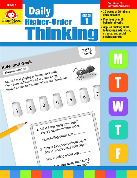 Daily Higher Order Thinking Grade 1 Worksheets Library