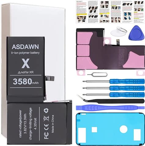 Amazon Asdawn Mah Battery For Iphone X Not For Xr Xs Xs Max